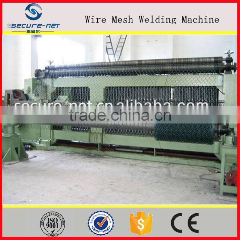 Automatic gabion mesh machine