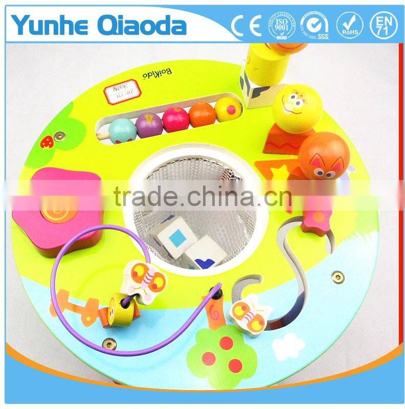 wooden activity percussion instruments table educational wooden toy