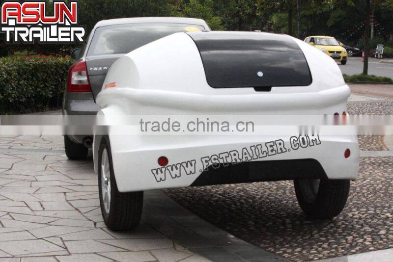 Newest mini fiberglass cargo trailer