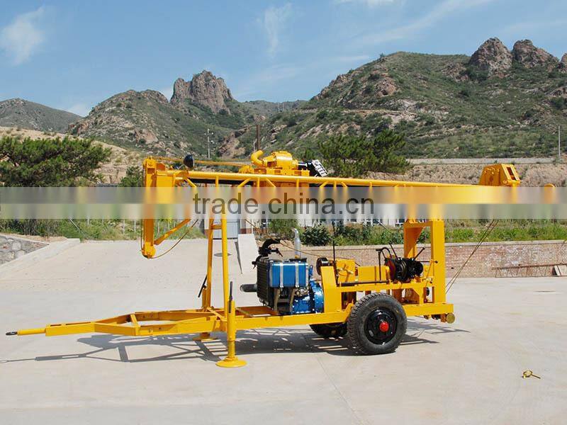 durable and competitive price mobile water well drilling rig for sale