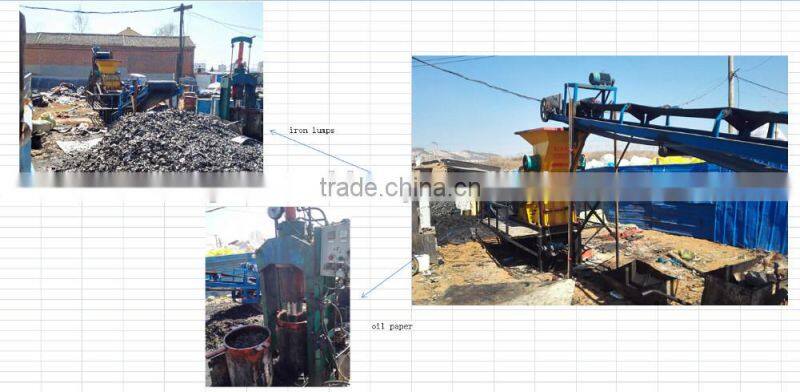 supplier of electrical waste engine oil filter element dismantling machine