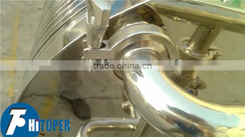 Food industry fried oil filter machine of stainless steel plate press type