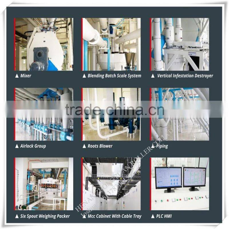 maize milling plant with100tons per 24 hours