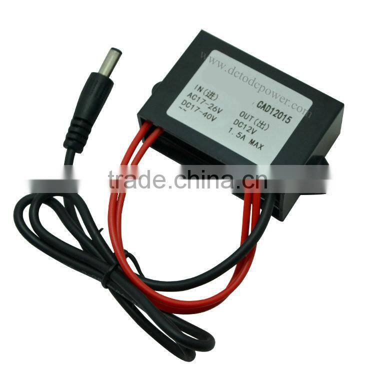 AC24V DC12V1.5A turn the camera power adapter AC to DC transformer modules Security Monitor