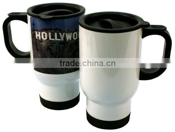stainless steel travel mug sublimation DIY mug large size drinking mugs