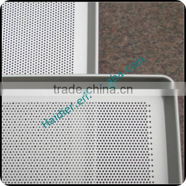 Flat Perforated Aluminum bun Sheet Pan,/baking pan for bread