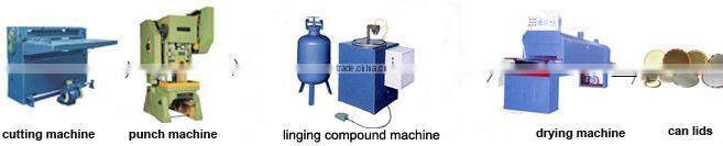 automatic pail can cover making machine