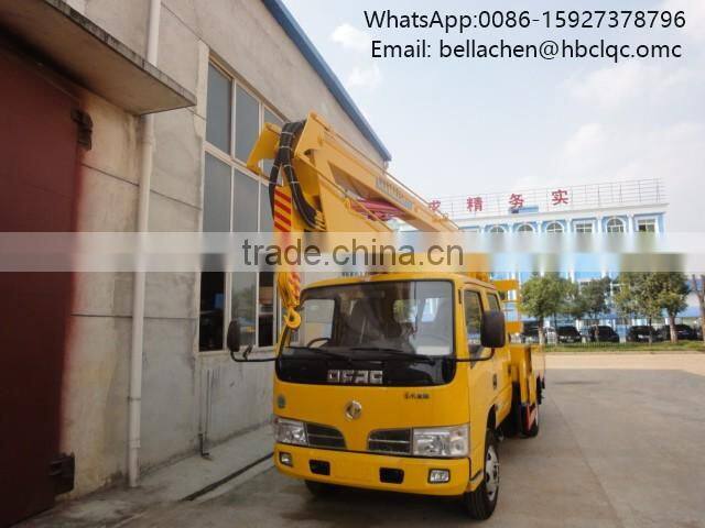 For Road Light Maintenance Aerial Working Truck 11m High Lifting Platform Truck