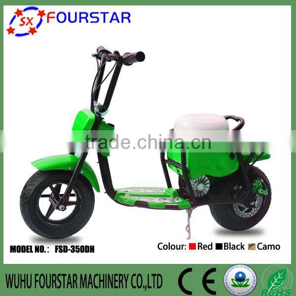 Best Sale colorful wonderful quality 350W kid mini electric scooter