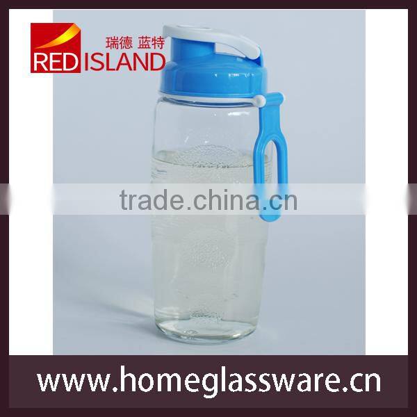 outdoor sport glass drinking bottle