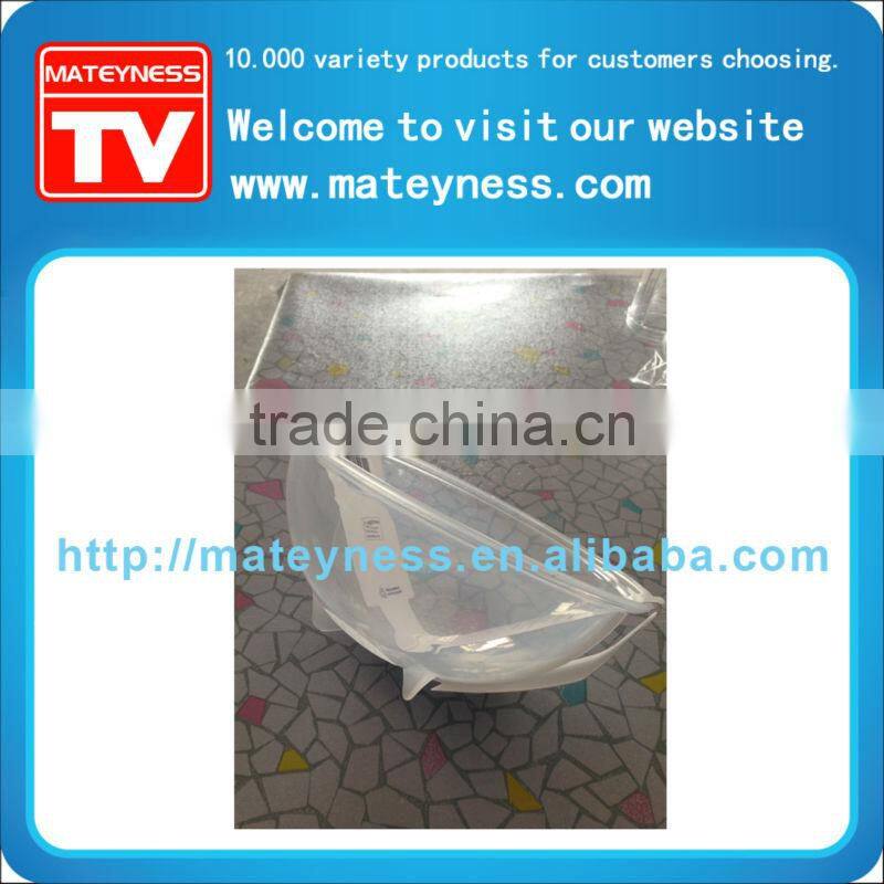 NEW 3 In 1 Microwave Food Cover & Colander Clear& Rice Colander