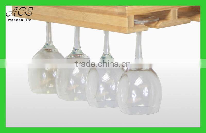 Custom bamboo wine holder Bamboo wall wine holder Bamboo wall beer holder