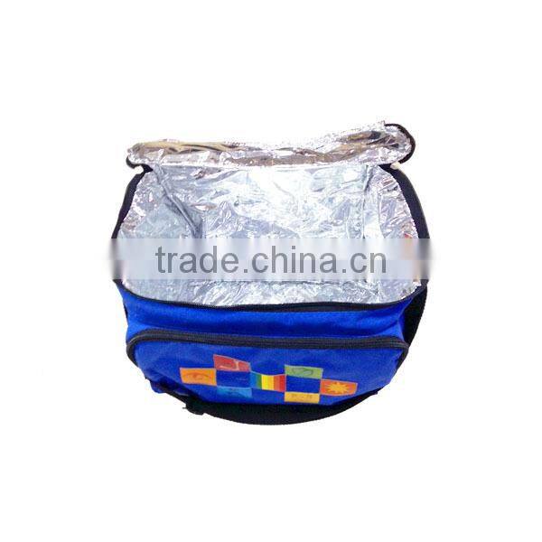 Portable aluminum foil cooler bag