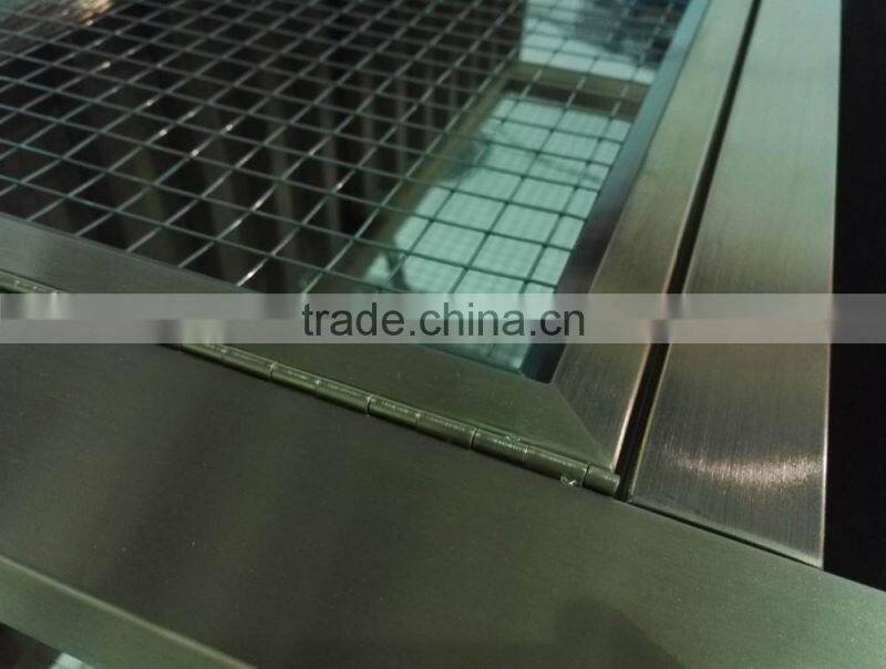 Custom Made Stainless Steel Wine Cabinet for Bar Restaurant