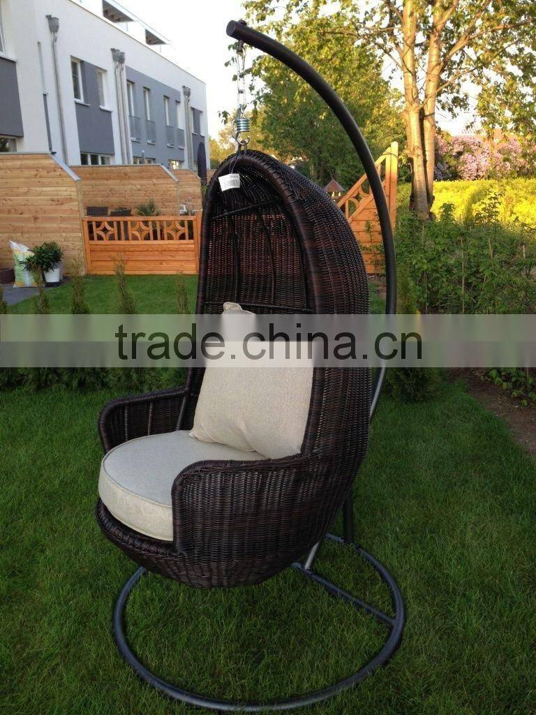 Trade Assurance Stylish comfortable outdoor swing egg shaped chairs