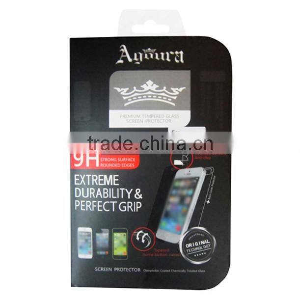 Factory supply tempered glass screen guard for iphone 5 , mobile screen guard
