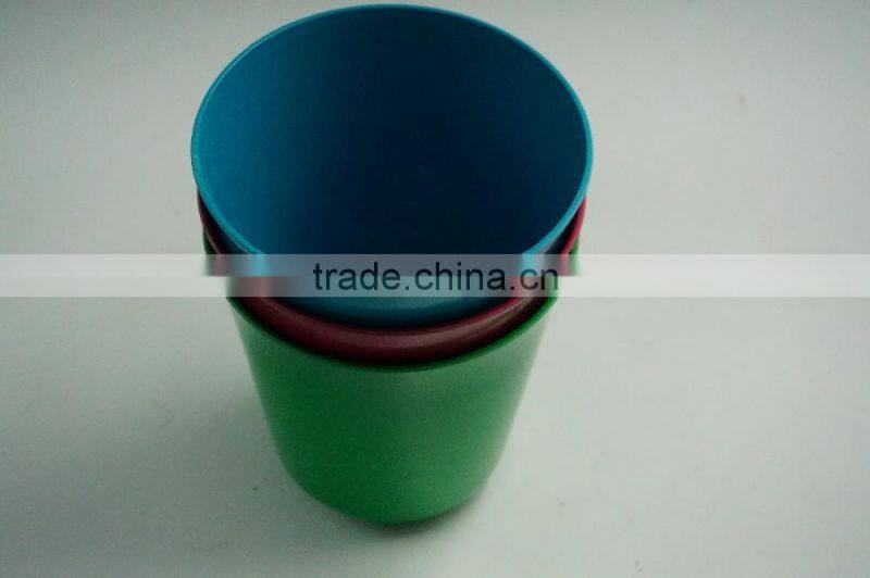 Plant fiber bio and eco flower seeding pots