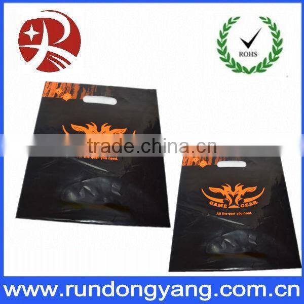 Plastic Die Cut Bags / Clothing Packing Poly Bags