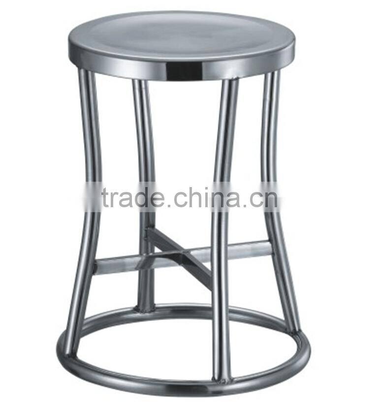 Round Stool Made by Stainless Steel