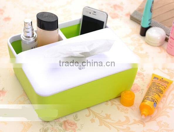 Wholesale Stock Double Lattices Nakpin Storage Box Napkin Holder