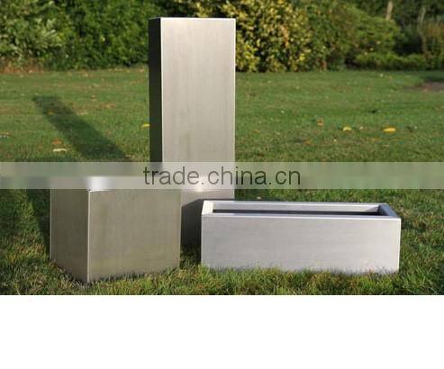 Arlau garden stainless steel flower pots