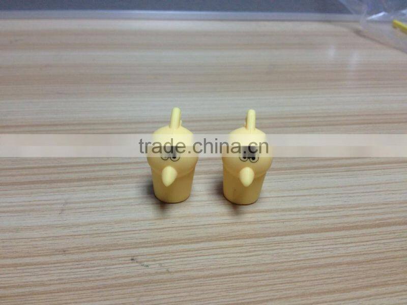 High stealability silicone wine bottle stopper bird shape stopper