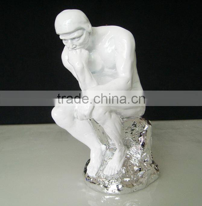 The Egypt style resin fiberglass large Egypt primitive man statue