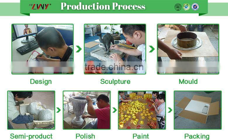 Novel design resin mini artificial fountain