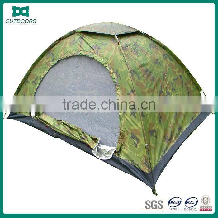 Custom print camo camping tent