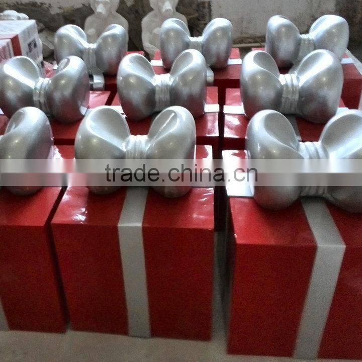 Outdoor large fiberglass Christmas decoration