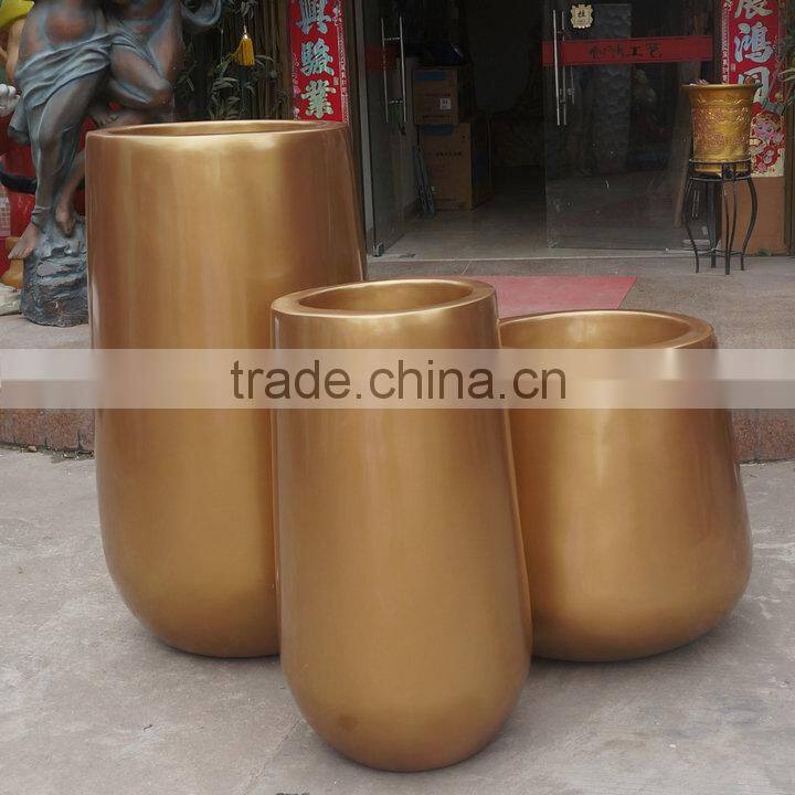 Modern frp planter pot