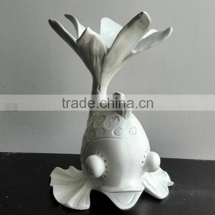 Resin goldfish figurine