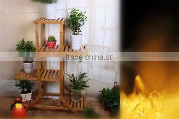 Outdoor Garden Wooden Planter/Wholesale Flower Pots/Wooden Bulk Flower Box