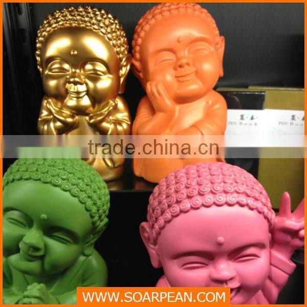 Fiberglass Kneeling Buddha Statue for sale