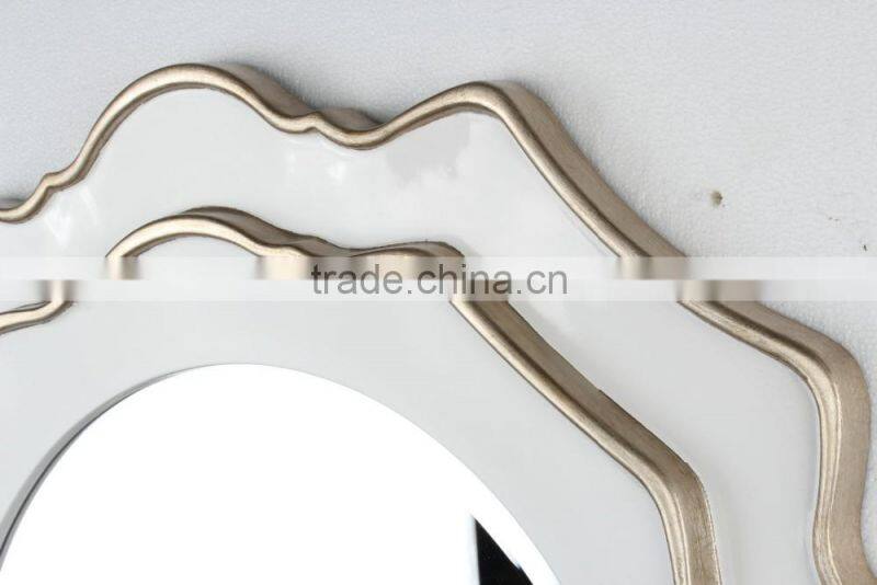 Float shape Pink Decorative wall mirror MH-2282-03