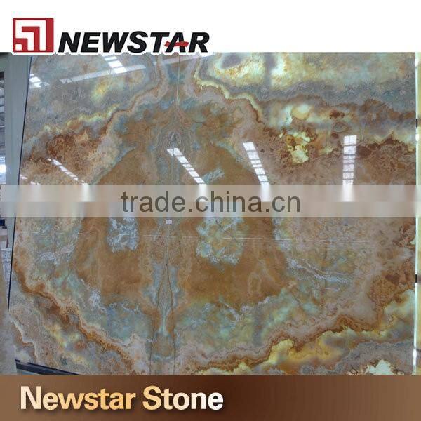 Luxury marble blue onyx slabs price