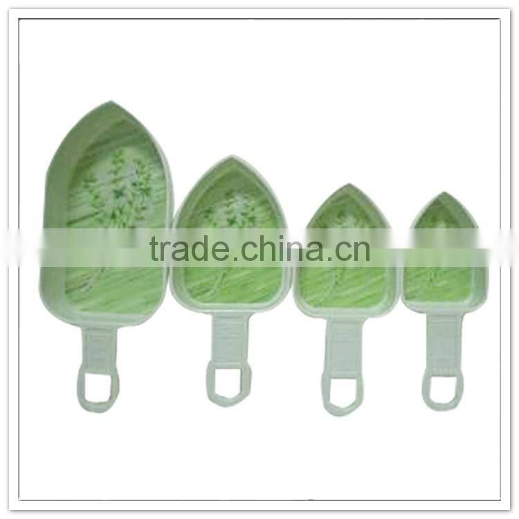 4pcs Creative tree shape food grade kitchen melamine crockery