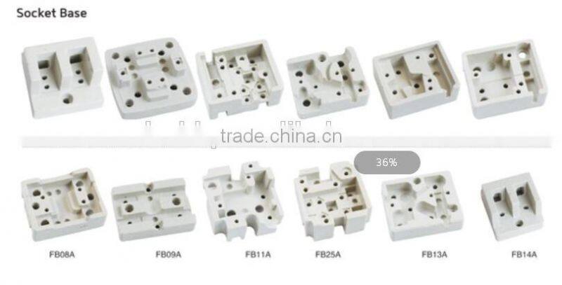 on sale! 25A electrical porcelain socket base