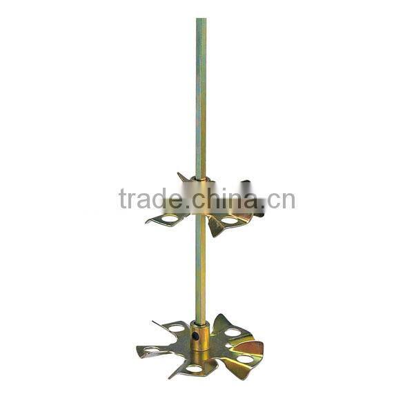 DOUBLE SPIRAL MINI MANUAL PAINT MIXER COLOR ZINC PLATED GYRO PAINT MIXER