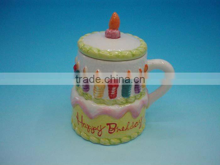 New Design of Ceramic cake Cup