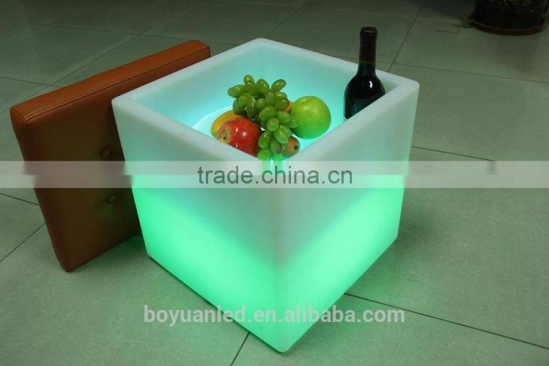 Children bar stools wholesale disco pary chair led cubic tank