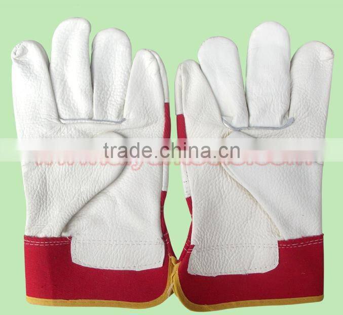 Cow leather gloves Work gloves cow split Working arc-welder's glove