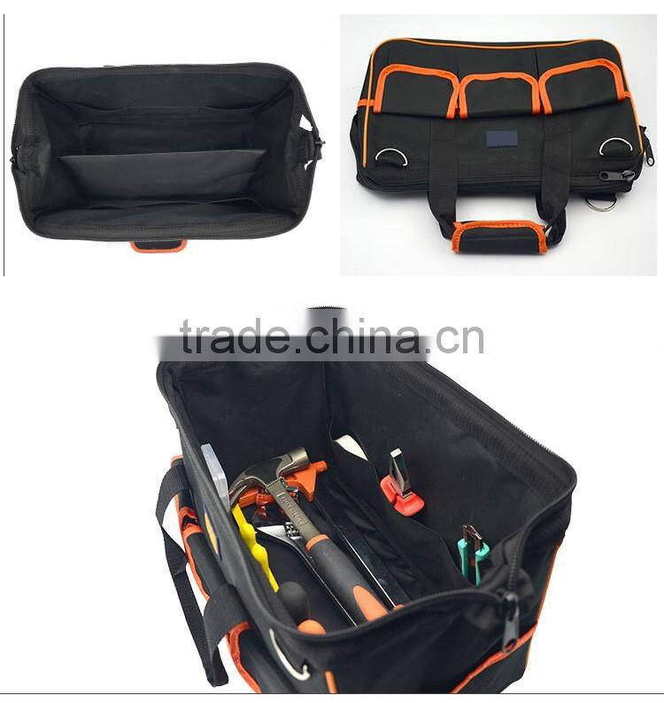 600D oxford Backpack Electrician Tool Bag multifunctional electrical heavy duty
