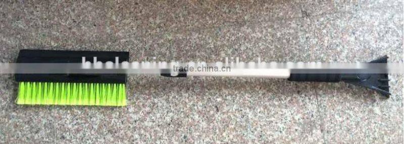 3 in 1 multifunctional telescopic snow brush with foam grip