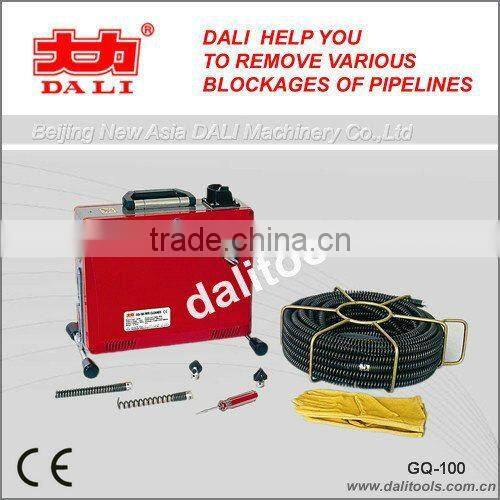 CE electric drain cleaning machine