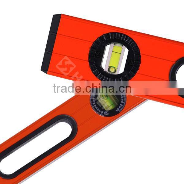 Professional 600mm Aluminum Level With Rubber Handle