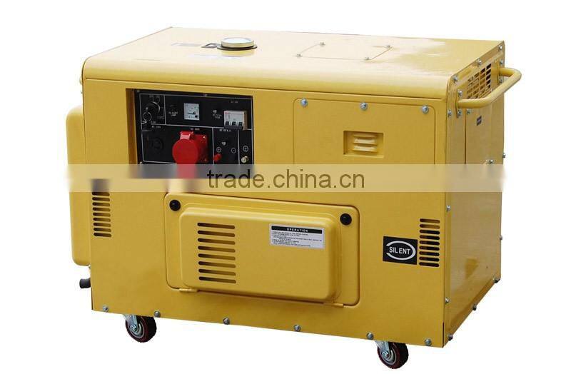 open type 2cylinder air cooled 10kw diesel generator price