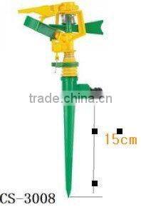 Swing arm sprinkler CS-3007 plastic impulse Sprinkler