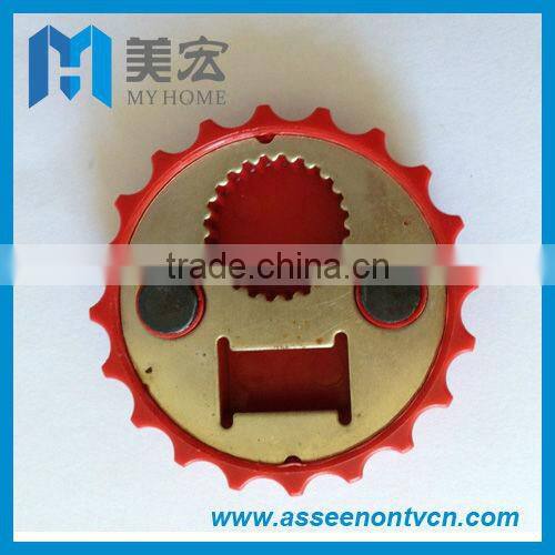 2013 popular ! wall mounted bottle opener and bottle cap catcher