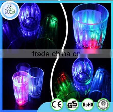 Led plastic 30ml shot glass